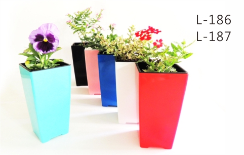 L186 aiermei joys of spring flower pot